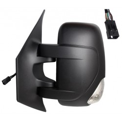 Specchietto elettrico termico con freccia Blis sistem 9 pin 5W nero sx