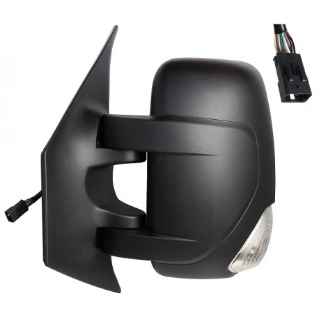 Specchietto elettrico termico con freccia Blis sistem 9 pin 5W nero sx