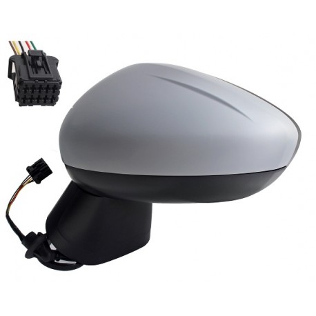 Specchietto elettrico termico 5 pin verniciabile sx