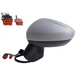 Specchietto elettrico termico ribaltabile Blis sistem 7+2 pin verniciabile sx