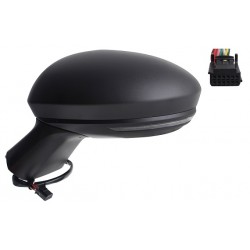 Specchietto elettrico termico con freccia asferico 7 pin nero sx