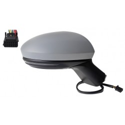 Specchietto elettrico termico ribaltabile con sonda freccia Blis sistem 12 pin verniciabile dx