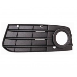 Griglia cornice fendinebbia bordo nero a profili guida - sx