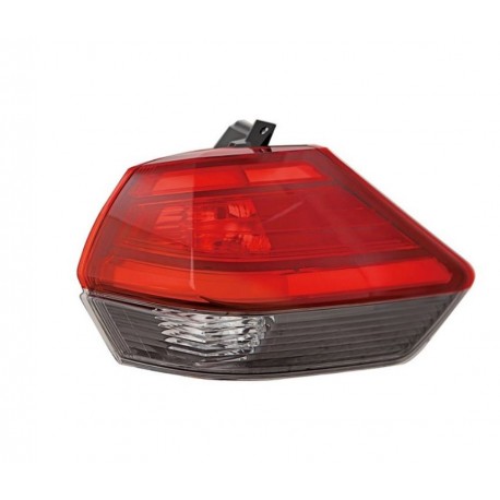 Fanale posteriore esterno a led guida - sx