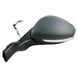 Specchietto elettrico termico ribaltabile con freccia 9 pin verniciabile sx