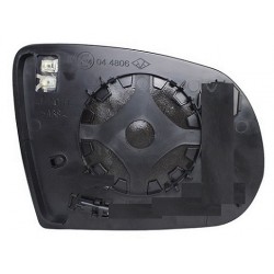 Piastra specchietto termica con vetro asferico guida sx