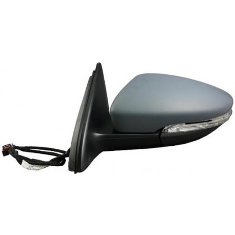 Retrovisore elettrico termico ribaltabile asferico verniciabile 8 pin sx