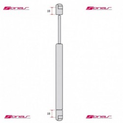 Pistoncino ammortizzatore molla a gas cofano anteriore