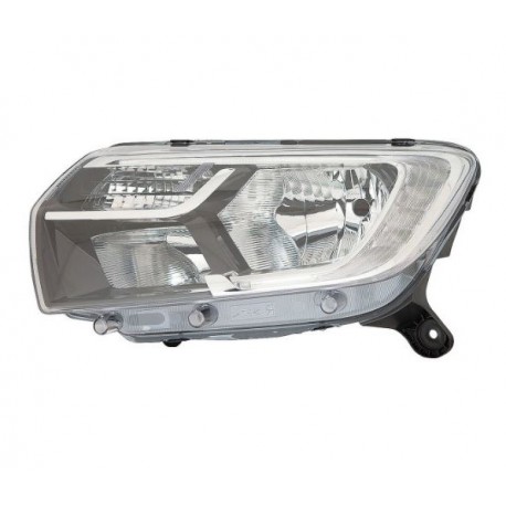 Proiettore faro H7 H7 PY21W con luce diurna a led sx