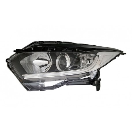 Proiettore faro H11 HB3 WY21W con luce diurna a led sx