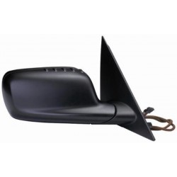 Retrovisore elettrico termico ribaltabile blu asferico con memoria verniciabile dx