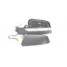 Retrovisore elettrico termico ribaltabile con freccia a led verniciabile asferico lato guida sx