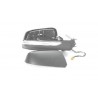 Retrovisore elettrico termico ribaltabile con freccia a led verniciabile asferico lato passeggero dx