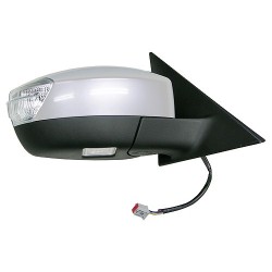 Retrovisore elettrico termico ribaltabile con freccia con luce di cortesia verniciabile 8 pin modello 40-60 dx