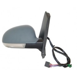 Retrovisore elettrico termico ribaltabile con freccia integrata con luce di cortesia verniciabile dx