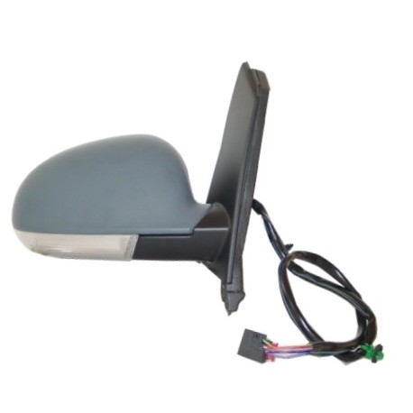 Retrovisore elettrico termico ribaltabile con freccia integrata con luce di cortesia verniciabile dx