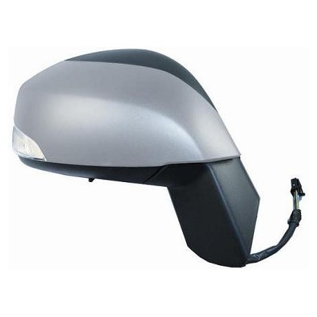 Retrovisore elettrico termico ribaltabile con freccia verniciabile 8 pin dx