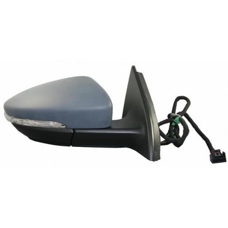 Retrovisore elettrico termico ribaltabile con freccia verniciabile 8 pin dx