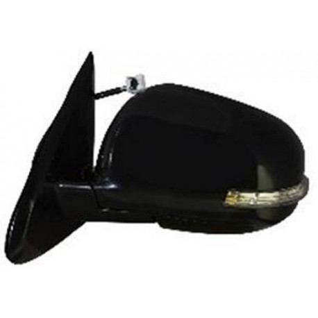 Retrovisore elettrico termico ribaltabile con freccia verniciabile 9 pin lato guida sx