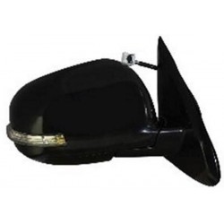 Retrovisore elettrico termico ribaltabile con freccia verniciabile 9 pin lato passeggero dx