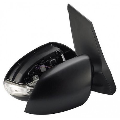 Retrovisore elettrico termico ribaltabile con freccia verniciabile dx
