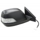 Retrovisore elettrico termico ribaltabile con freccia verniciabile dx
