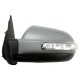 Retrovisore elettrico termico ribaltabile con freccia verniciabile sx