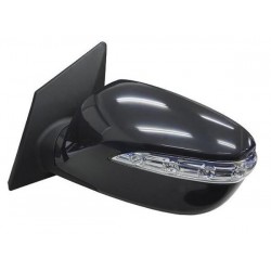 Retrovisore elettrico termico ribaltabile con freccia verniciabile sx