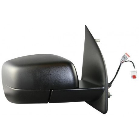 Retrovisore elettrico termico ribaltabile con luce di cortesia nero 7 pin dx