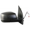 Retrovisore elettrico termico ribaltabile con luce di cortesia nero 7 pin dx
