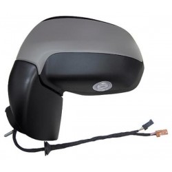 Retrovisore elettrico termico ribaltabile con luce di cortesia verniciabile 9 pin sx