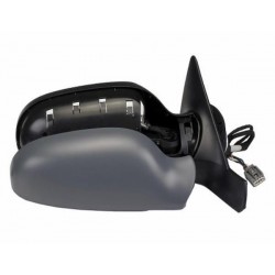 Retrovisore elettrico termico ribaltabile con luce di cortesia verniciabile dx