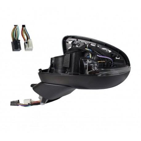 Corpo specchietto elettrico termico con freccia memoria Blis sistem 8+5 pin sx