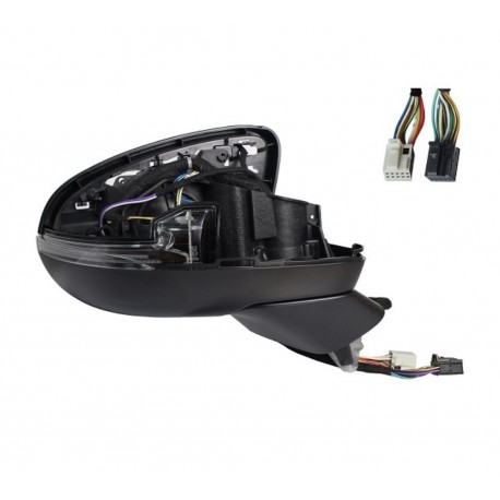 Corpo specchietto elettrico termico ribaltabile freccia memoria luce di cortesia 7 +7 pin dx