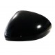 Calotta specchietto retrovisore nera liscia sx