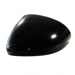 Calotta specchietto retrovisore nera liscia sx