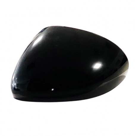 Calotta specchietto retrovisore nera liscia sx