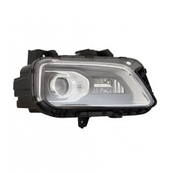 Proiettore faro H7 led con luce diurna a led dx