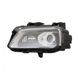 Proiettore faro H7 led con luce diurna a led sx