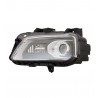 Proiettore faro H7 led con luce diurna a led sx