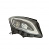 Proiettore faro full led parabola nera dx