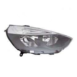 Proiettore faro H7 H1 PY24W W5W parabola nera dx