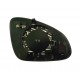 Piastra specchietto retrovisore termica con vetro asferico guida sx
