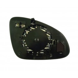 Piastra specchietto retrovisore termica con vetro asferico guida sx