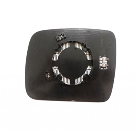 Piastra specchietto retrovisore termica con vetro blu passeggero dx