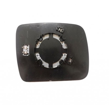 Piastra specchietto retrovisore termica con vetro blu guida sx