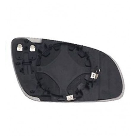 Piastra specchietto retrovisore termica con vetro asferico guida sx