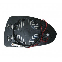 Piastra specchietto retrovisore termica con vetro asferico Blis sistem sx