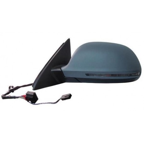 Retrovisore elettrico termico ribaltabile con memoria con freccia assist lane verniciabile 12 pin asferico lato guida sx