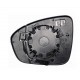 Piastra specchietto termica con vetro asferico Blis sistem guida sx